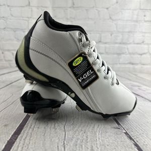 NEW Baseball Cleats!‎ Verdero Metal Mens Size 6 in White